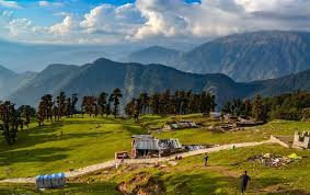  in this image, Chopta, which is also known as mini switzerland of India, is shown