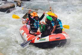 Adventure Activities in Uttarakhand like river rafting, are shown in this image