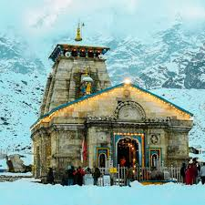 in this image the most popular place, named as Kedarnath, which is also included in the Char Dham Yatra of Uttarakhand, is shown